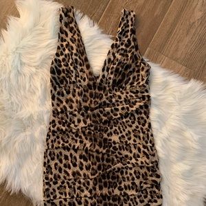 Forever 21 Leopard dress